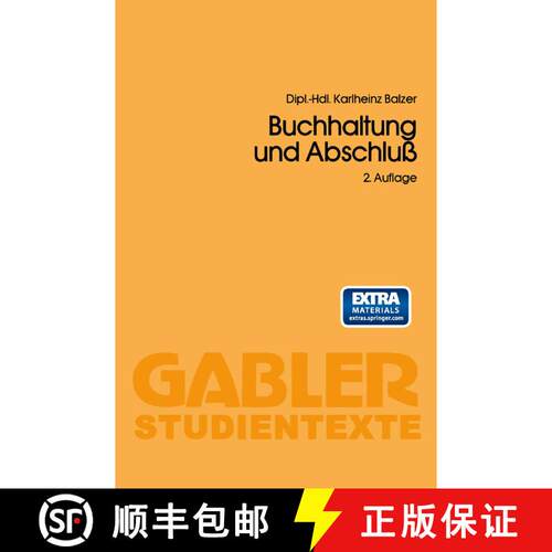 【3-4周达】Buchhaltung Und Abschluss (2. Auflage 1985) [9783409029315]