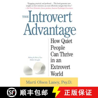 【3-4周达】The Introvert Advantage: How Quiet People Can Thrive in an Extrovert World [9780761123699]