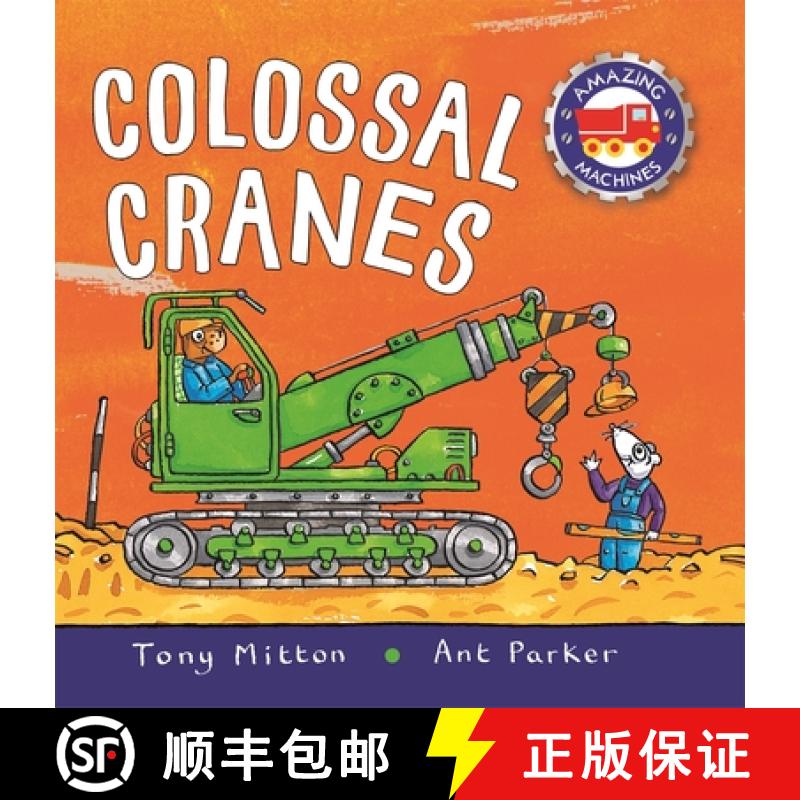 【3-4周达】Amazing Machines Colossal Cranes [9780753446140]