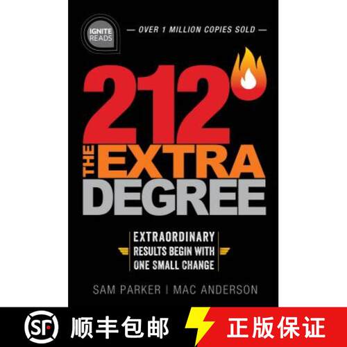 【3-4周达】精装 212 the Extra Degree: Extraordinary Results Begin with One Small Change [9781492675433]