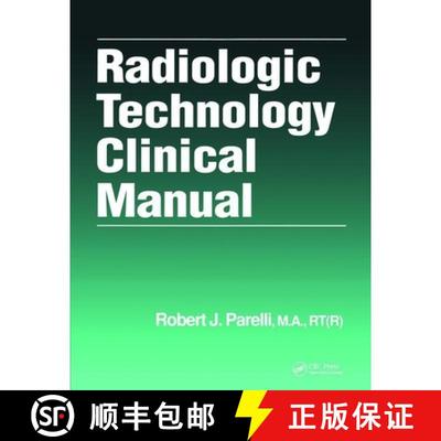 【3-4周达】Radiation Technician's Clinical Manual [9781138464919]
