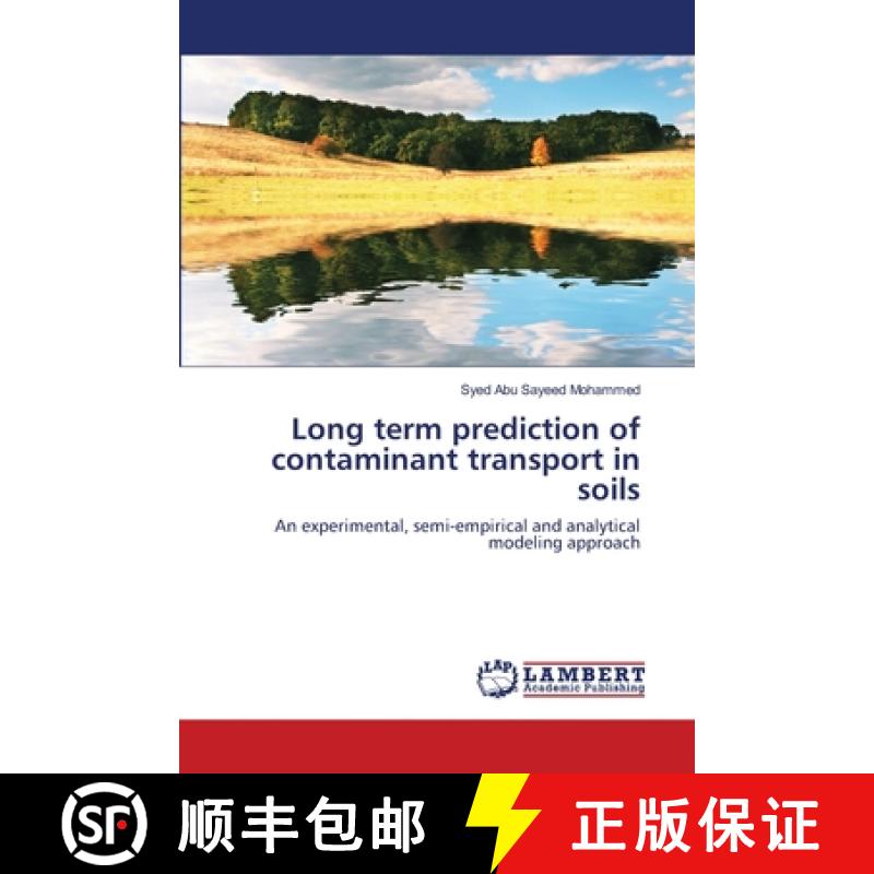 预订 Long term prediction of contaminant transport in soils [9783659125423]