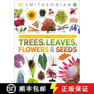 Visual Plant Flowers 4周达 Trees 9781465482426 Kingdom the and Leaves Seeds Encyclopedia