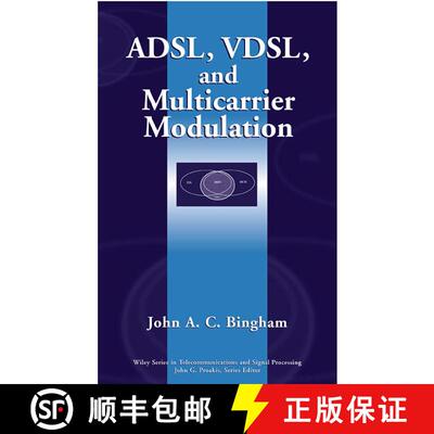 【3-4周达】Adsl, Vdsl, And Multicarrier Modulation [Wiley电子电气工程] [9780471290995]