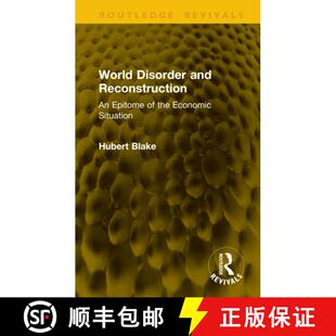 【3-4周达】精装 World Disorder and Reconstruction: An Epitome of the Economic Situation [9781041145295]