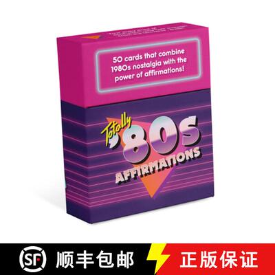 【3-4周达】Totally 80s Affirmations Deck: 50 Cards That Combine 1980s Nostalgia with the Power of Aff... [9781683494058]