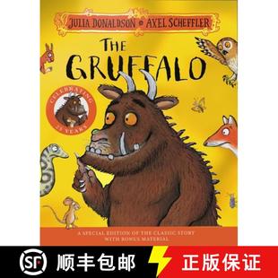 with fun The Edition 25th activities... and shiny 9781035028399 foil Anniversary cover Gruffalo 预订 gold