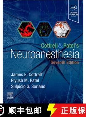 【3-4周达】精装 Cottrell and Patel's Neuroanesthesia [9780323932738]