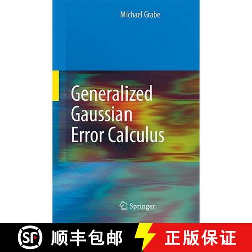 【3-4周达】Generalized Gaussian Error Calculus [9783642033049]