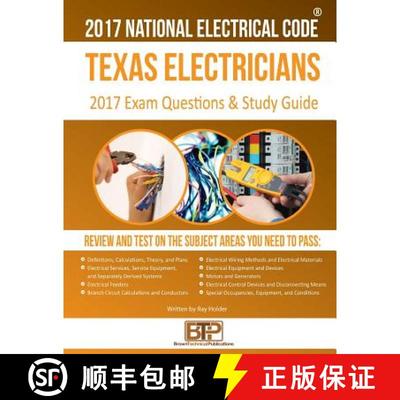 预订 Texas Electricians Practice Exams and Study Guide [9781946798978]