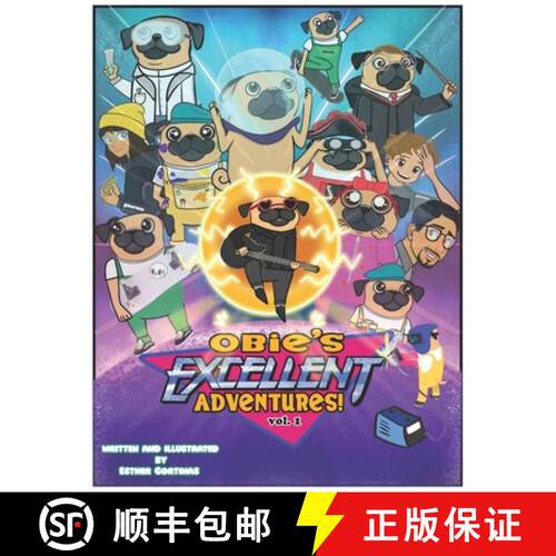 【3-4周达】Obie's Excellent Adventures! [9798218356019]