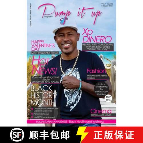 【3-4周达】Pump it up magazine: Xp Dinero - Hip-Hop Artist Goes Country With His New Single Shake Ya ... [9781087921815]