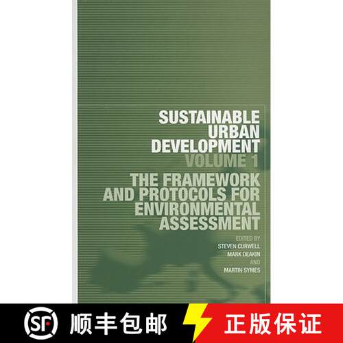【3-4周达】Sustainable Urban Development Volume 1: The Framework and Protocols for Environmental Asse... [9780415322157]
