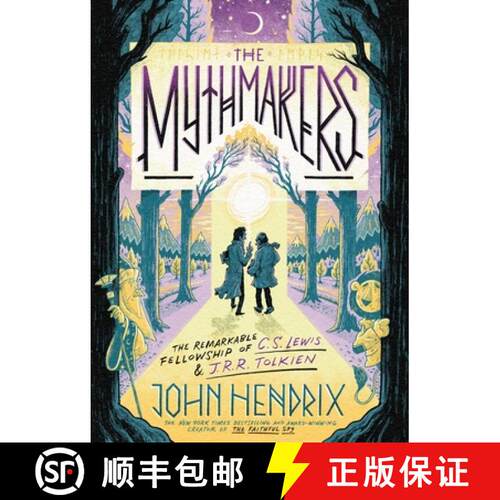预订 精装 The Mythmakers: The Remarkable Fellowship of C.S. Lewis & J.R.R. Tolkien (a Graphic Novel) [9781419746345]