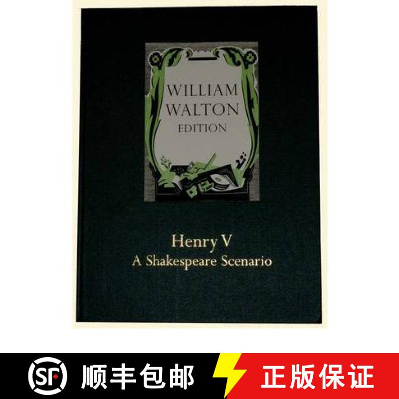 【3-4周达】Henry V - A Shakespeare Scenario: Full Score (William Walton Edition) [9780193385313]