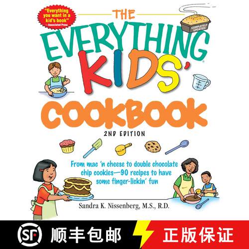 The Everything Kids' Cookbook: From  mac 'n cheese to double chocolate chip cookies - 90 recipes to h... [9781598695922]