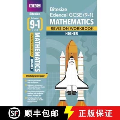 【3-4周达】BBC Bitesize Edexcel GCSE (9-1) Maths Higher Workbook for home learning, 2021 assessments ... [9781406685657]