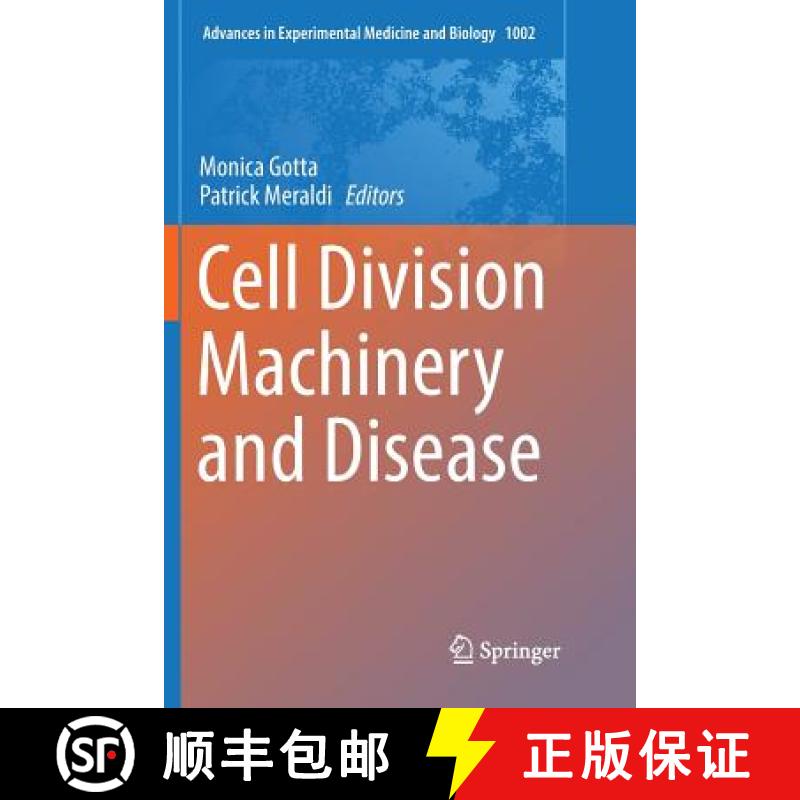 【3-4周达】Cell Division Machinery and Disease [9783319860831]