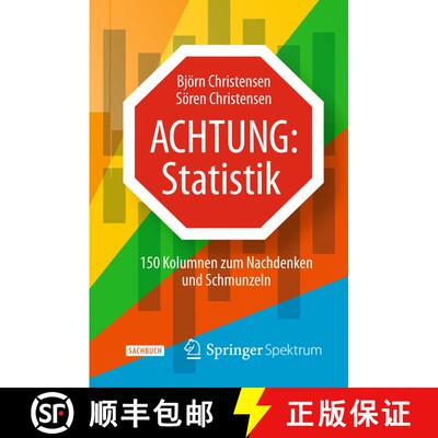 【3-4周达】Achtung: Statistik: 150 Kolumnen zum Nachdenken und Schmunzeln [9783662454671]