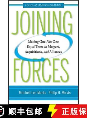 【3-4周达】Joining Forces: Making One Plus One Equal Three In Mergers, Acquisitions, And Alliances, R... [9780470537374]