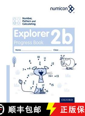 【3-4周达】Numicon: Number, Pattern and Calculating 2 Explorer Progress Book B (Pack of 30) [9780198389477]