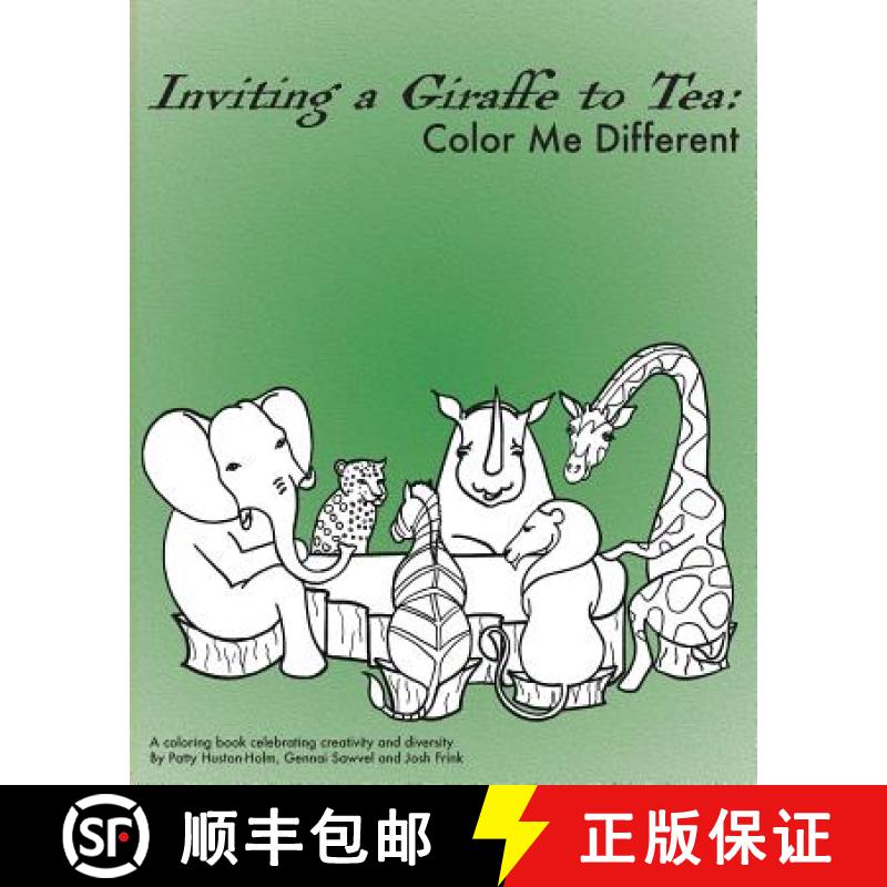 【2-3周达】Inviting a Giraffe to Tea: Color Me Different [9780692049969]