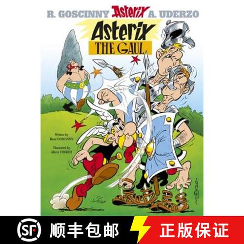 【3-4周达】精装 Asterix: Asterix The Gaul: Album 1 [9780752866048]