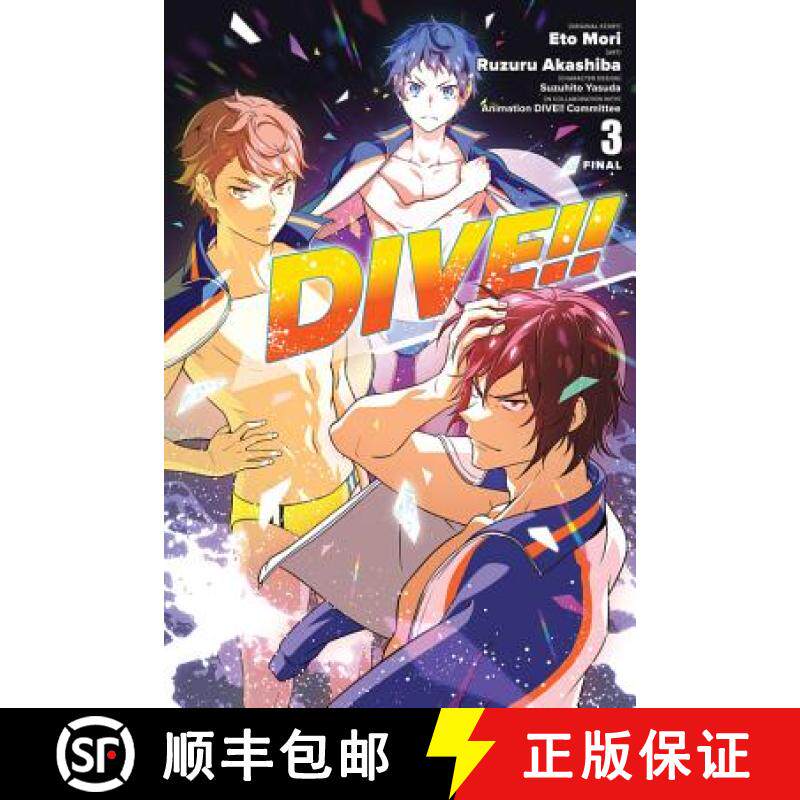 【3-4周达】Dive!!, Vol. 3 [9781975357894]