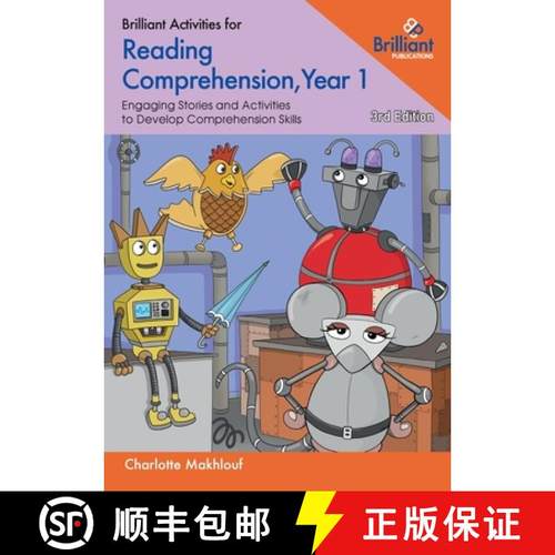 【3-4周达】Brilliant Activities for Reading Comprehension, Year 1 (3rd edn): Engaging Stories and Act... [9780857479594]