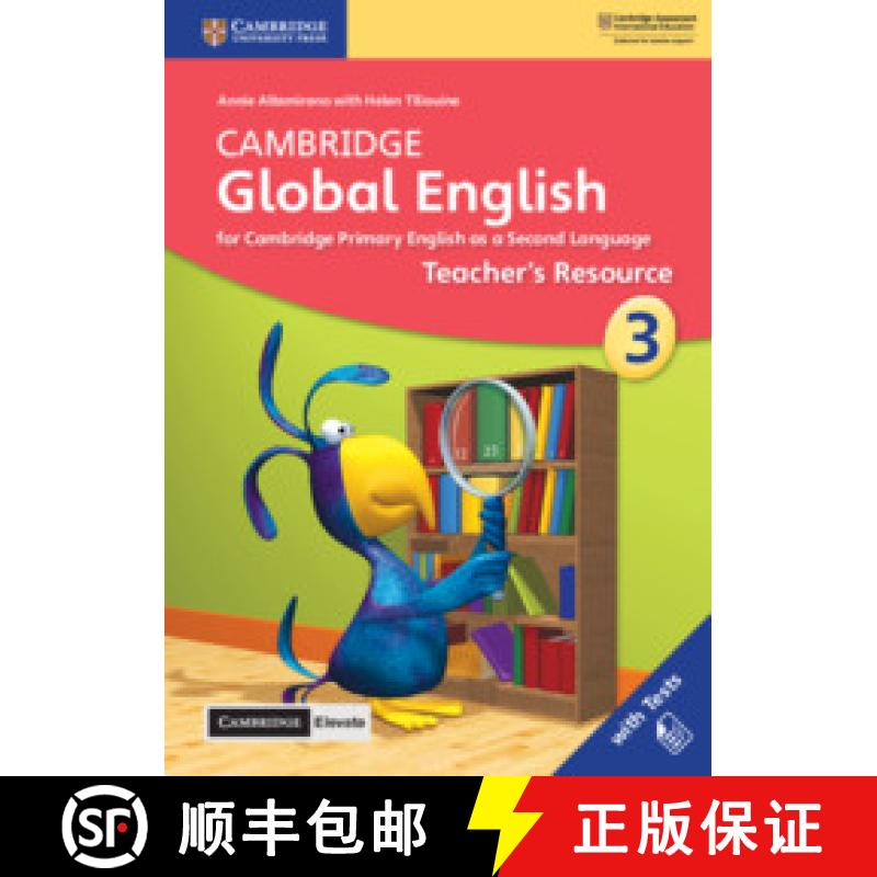 【3-4周达】Cambridge Global English Stage 3 Teacher's Resource with Cambridge Elevate: for Cambridge ... [9781108610612]