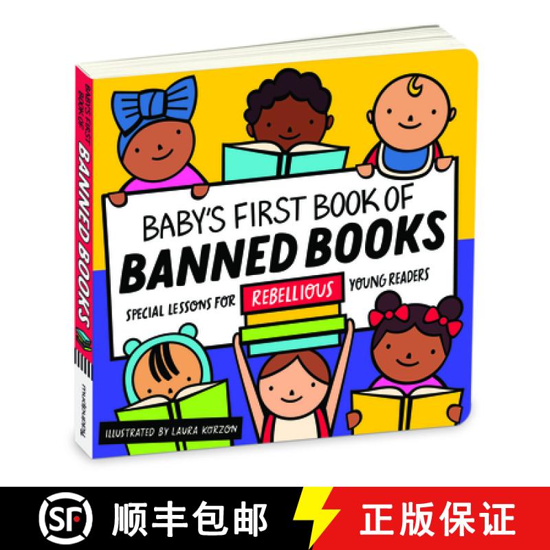 【2-3周达】Baby's First Book of Banned Books [9780735380165]