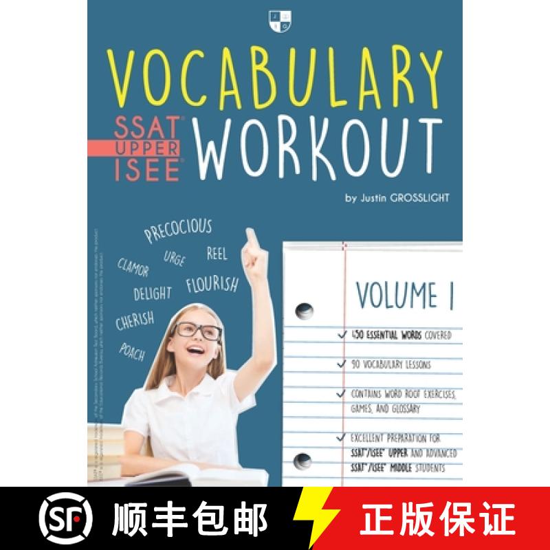 【2-3周达】Vocabulary Workout for the SSAT/ISEE: Volume 1 [9780998484167]