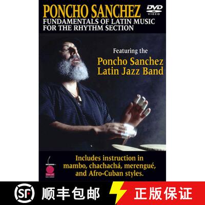 【3-4周达】Poncho Sanchez: Fundamentals of Latin Music for the Rhythm Section [9781575607566]