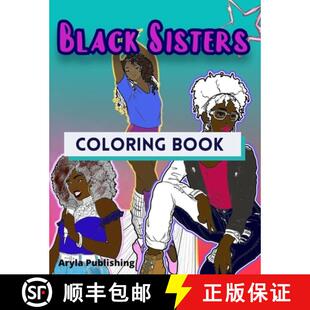Book Stress Adult Coloring Black Relief Fun Teen Relaxati... Colouring Sisters Page 4周达 9781912675982 Children