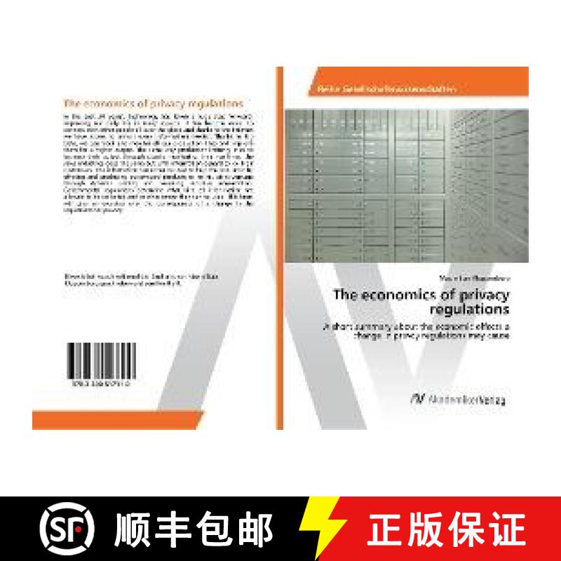 预订 The economics of privacy regulations [9783330517110]