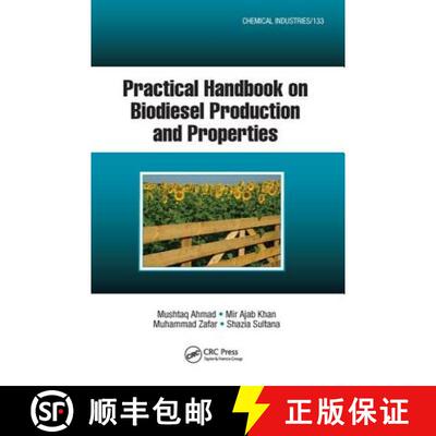 【3-4周达】Practical Handbook on Biodiesel Production and Properties [9781138459830]