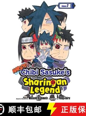 【3-4周达】Naruto: Chibi Sasuke's Sharingan Legend, Vol. 3, Volume 3 [9781421597614]