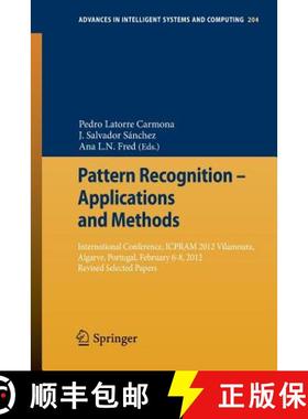 【3-4周达】Pattern Recognition - Applications and Methods: International Conference, ICPRAM 2012 Vila... [9783642365294]