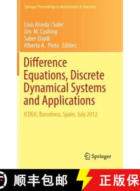 【3-4周达】Difference Equations, Discrete Dynamical Systems and Applications : ICDEA, Barcelona, Spai... [9783662529263]