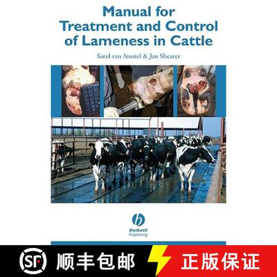 【3-4周达】Manual For Treatment And Control Of Lameness In Cattle [Wiley动物医学] [9780813814186]