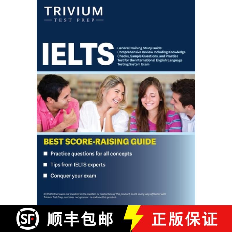 【2-3周达】IELTS General Training Study Guide: Comprehensive Review Including Knowledge Checks, Sampl... [9781637980514]