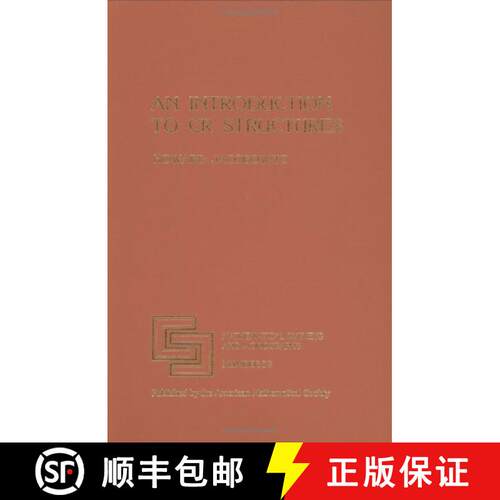 【3-4周达】精装 An Introduction To Cr Structures [9780821815335]