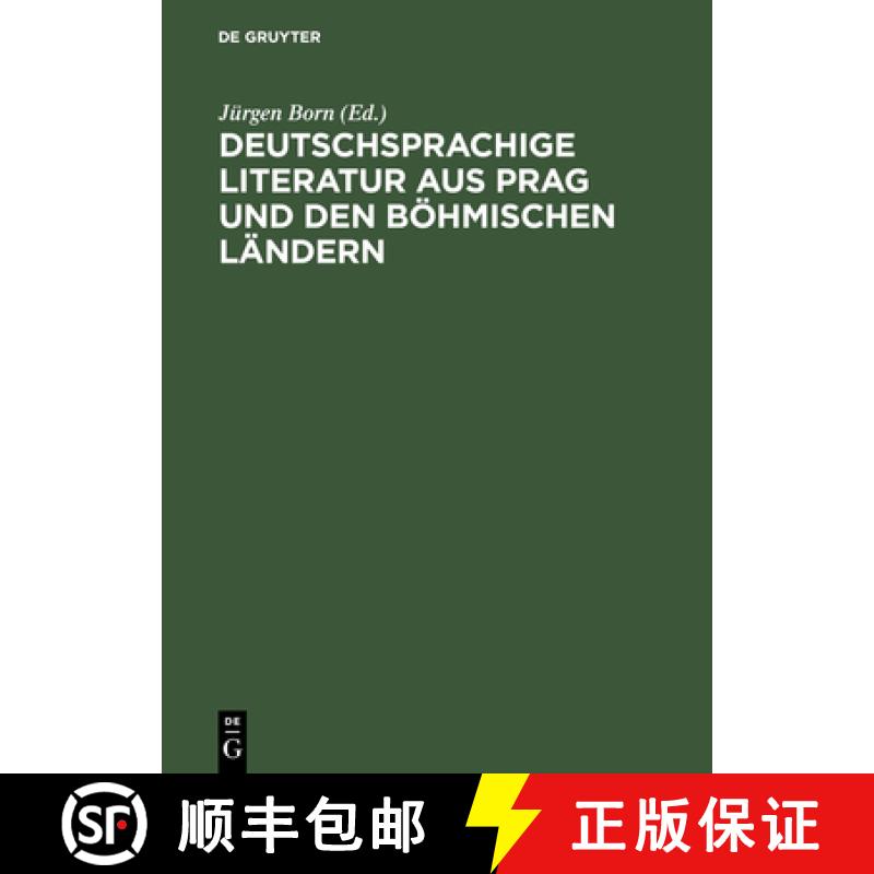 【3-4周达】精装 Deutschsprachige Literatur aus Prag und den boehmischen Landern: 1900 - 1925; Chronol... [9783598110917] - 实物图
