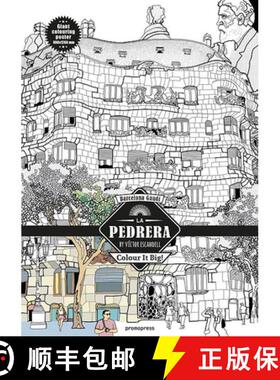 【3-4周达】La Pedrera - Antoni Gaudi: Color in Poster: Gaudi - La Pedera [9788416504145]