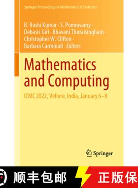【3-4周达】Mathematics and Computing: ICMC 2022, Vellore, India, January 6–8 [9789811993091]