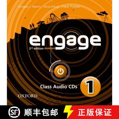 【2-3周达】Engage, Second Edition Level 1: Class Audio CDs (2) [9780194537551]