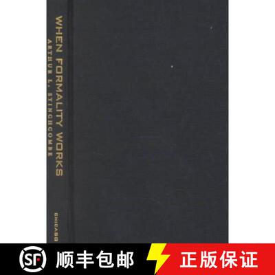 预订 When Formality Works – Authority and Abstraction in Law and Organizations [9780226774954]