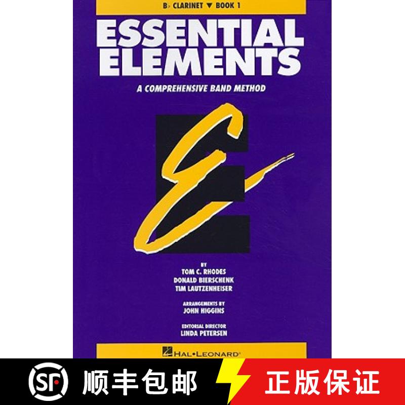 【3-4周达】Essential Elements Book 1 - BB Clarinet [9780793512539]