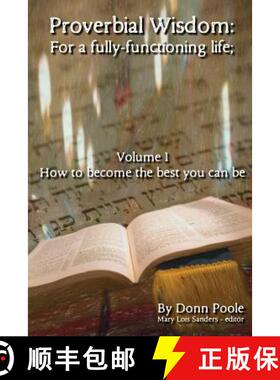 【3-4周达】Proverbial Wisdom:   For a fully-functioning life; [9781545624586]