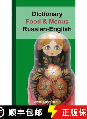 【3-4周达】Russian-English dictionary for Food & Menus [9781471684555]